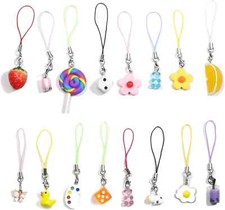 Phone Charm Strap Kawaii Accessories Cute Keychain Lanyard String Charm