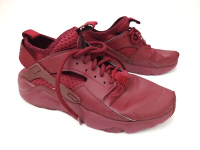 NIKE AIR Huarache Run Ultra 875841-600 Burgundy Running Shoes Mens Size - Main Image
