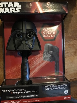 Handheld Shower Head TM Oxygenics 74151 Darth Vader