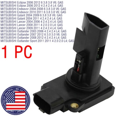 Mass Air Flow Sensor MR985187 E5T60171 For Mitsubishi Eclipse 2.4L I4 / 3.8L V6