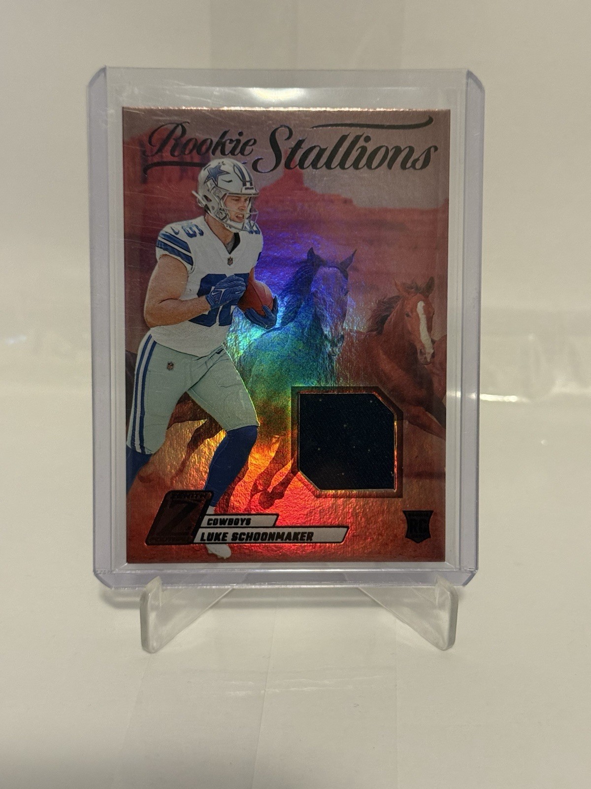 Luke Schoonmaker Panini Zenith Rookie Stallions Memorabilia #RSLSR Base