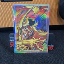 2024 Skybox Marvel Masterpieces '92 Platinum #50 Loki Rainbow