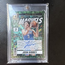 2024-25 Panini Donruss Net Marvels Signatures Josh Giddey Bulls Auto NMS-JGB