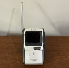 Vintage Casio TV-900B LCD Color Pocket Television Portable TV Tested