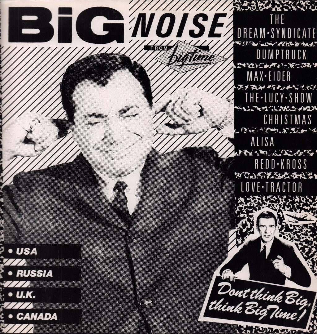 Various Artists Big Noise Compilation LP vinyl UK Big Time 1987 compilation