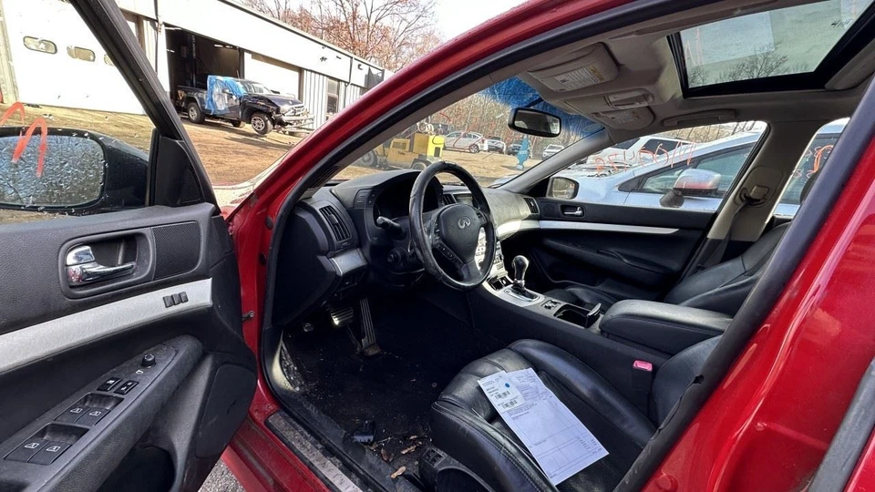 Guardabarros conductor sedán sin faros adaptativos para 09-13 INFINITI G37 1447337 Foto 2 de 4