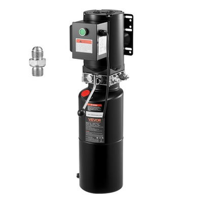 #ad VEVOR Hydraulic Pump Power Unit AC 110V 10 Quart Single Acting Hydraulic Unit $229.99