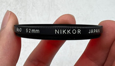 Genuine Nikon Nikkor 52mm Screw in R60 Red Camera Lens Filter