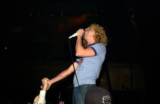 Singer Zach Davidson Vendetta Red open when AC/DC performs Roselan- Old Photo 11