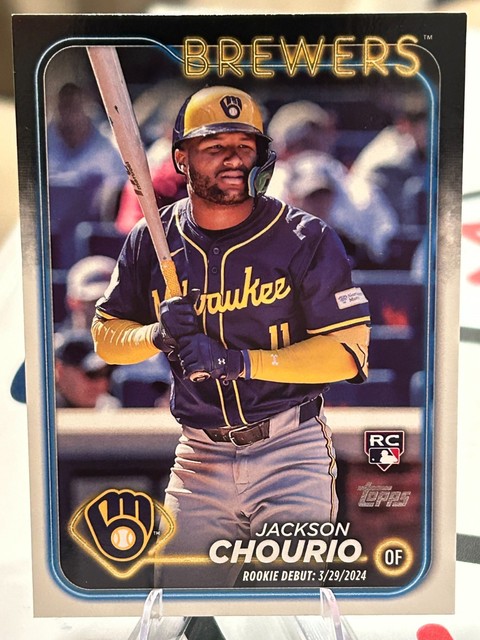 Jackson Chourio 2024 Topps Topps