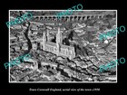 Carte Postale Ancienne - Vue Aérienne De Dingwall, Écosse - Années 1950 - Format Photo