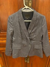 Casual blazer blue grey