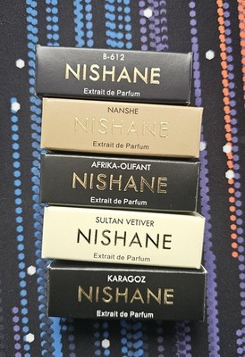Nishane Afrika Olifant, B 612, Nanshe, Karagoz, Sultan Vetiver   EdP, Miniaturen