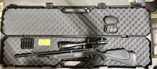 Diana Trail Scout co2 rifle 22cal, w/scope, 3 mags, and case