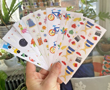 New Sticker Lot: 10 Strips 2026 Mrs. Grossman  s Sticker Club Limited Edition