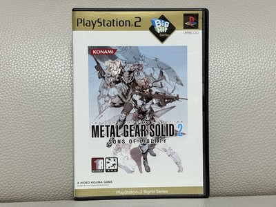 EXTREMELY RARE Metal Gear Solid 2 Sons of Liberty PS2 Korean Big