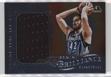 2012-13 Panini Brilliance Game Time Jerseys Kevin Love #11 1hs2
