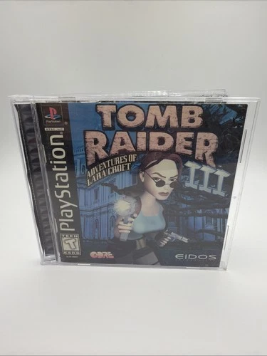Tomb Raider III - Black Label (Sony PlayStation 1, PS1 1998)