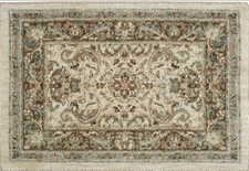 New. Gorgeous Karastan 2x3 Intricate Boho Motif Area Rug Multicolored Super Soft