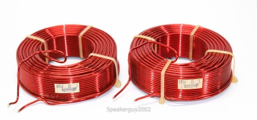 Pair of Solen Air Core Speaker Inductors - Choke - Crossover Coil / 1.8 mH