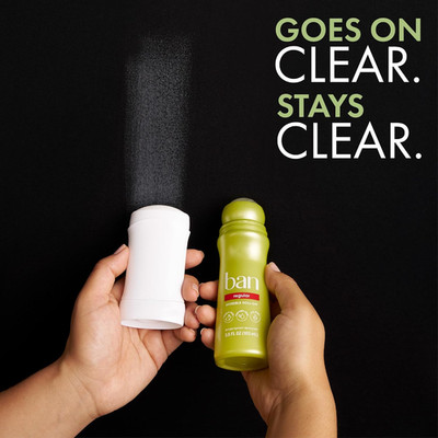 Invisible Roll-On Antiperspirant Deodorant for Women and Men, 24-Hour Underar...