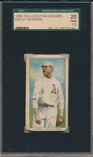 1909 E95 PHILADELPHIA CARAMEL - CY MORGAN - SGC 20 FR 1.5 (SVSC) CENTERED!