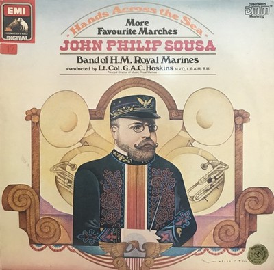 The Band Of HM Royal Marines - Hands Across The Sea, LP, (Vinyl)