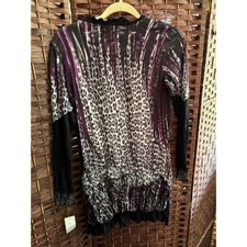 Christine Phillipe Dress Medium Tunic Top Mini dress Whimsy Goth Witchy Tiered