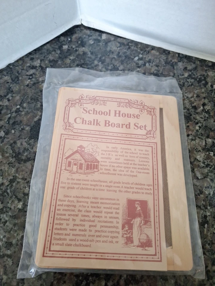 2004 Historic Folk & Bulletin board sign Combo unfinished frame  - Image 2 of 2