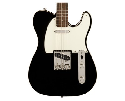 Squier Classic Vibe Baritone Custom Telecaster - Black w/ Laurel FB