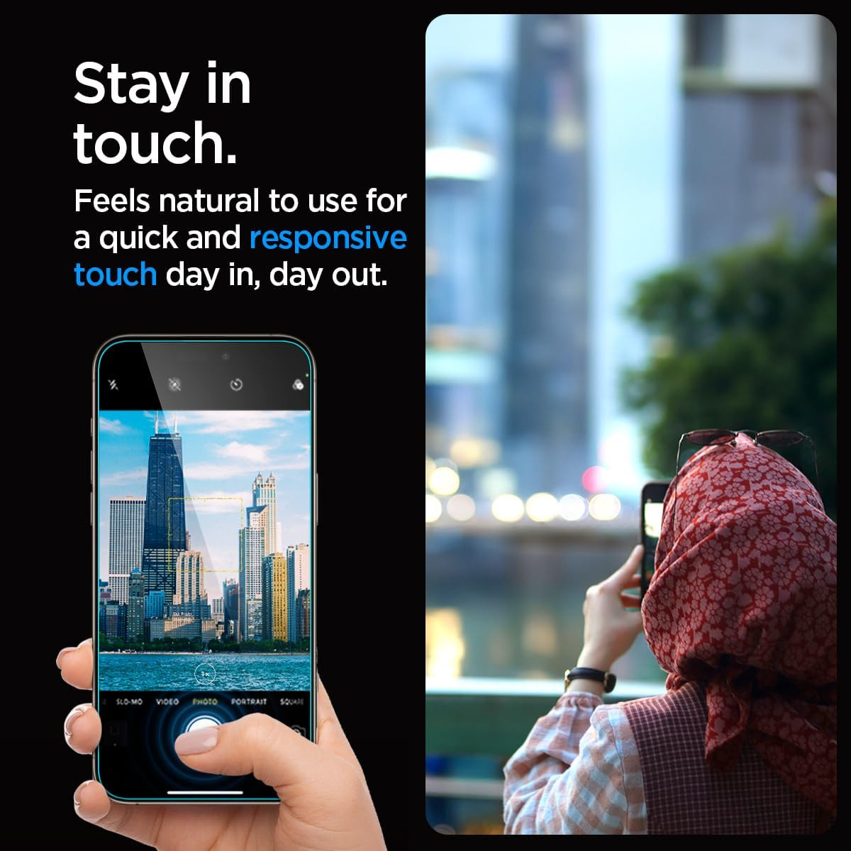 Tempered Glass Screen Protector [Glastr EZ FIT] Designed for Iphone 15 Pro Max [