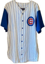Vintage RARE Chicago Cubs Cotton Plus Jersey Kosuke Fukudome #1 Sz Medium