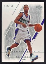 2003-04 Upper Deck Ultimate Collection #117 T.J. Ford RC /750