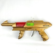 Vintage Mid Century 50 s-60s Two Handled Long Plastic Friction Ray Gun Japan