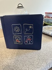 Creative Memories Summertime Album 8x8 with 12 Decorated Pages NEW