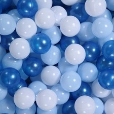 Ball Pit Balls for Toddler, Baby Plastic Playballs Kids Soft Pastel Pelotas N...