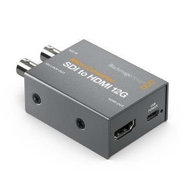 Blackmagic Design Bidirectional SDI/HDMI 12G Micro Converter grey 