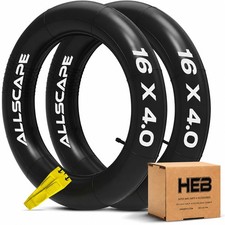 Heavy Duty Ebike Tube 16" x 4" Puncture Resistant Inner Tube 2 Pack Ebike Repair