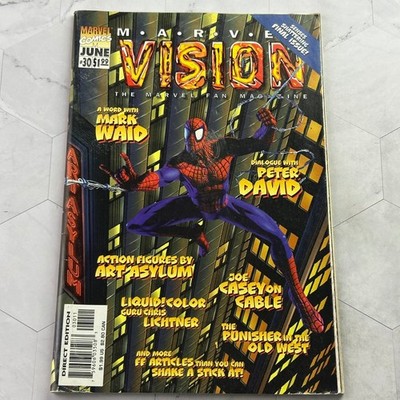 Marvel Vision #30 June 1998 Marvel Comics Spider-Man Fan Magazine