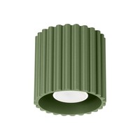 Aufbau Deckenspot OlivgrüN Esszimmer GU10 Rund Ø10 Cm Strahler Leuchte Flur