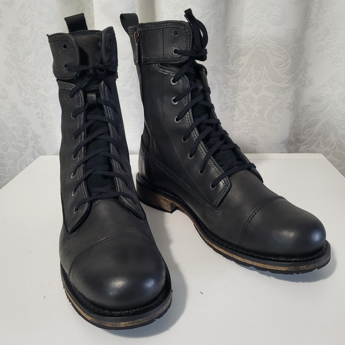 Harley-Davidson Motorcycle Mens Leather Steel Toe Size US 12 Amazon.com | Harley-Davidson Men main image 3