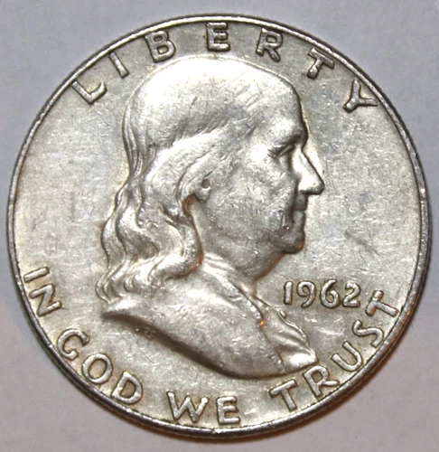 1962-D Franklin Half Dollar - Extra Fine - #1954EB