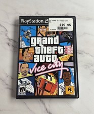 Grand Theft Auto: Vice City Sony PlayStation 2, 2002 Complete W/Manual Map