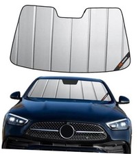 Windshield Sunshade for Mercedes-Benz C-Class 2015-2021 C-Class Sedan Gray