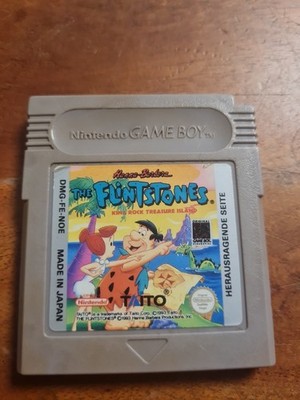 The Flintstones King Rock Treasure Island Gameboy! Original Modul! Getestet! 