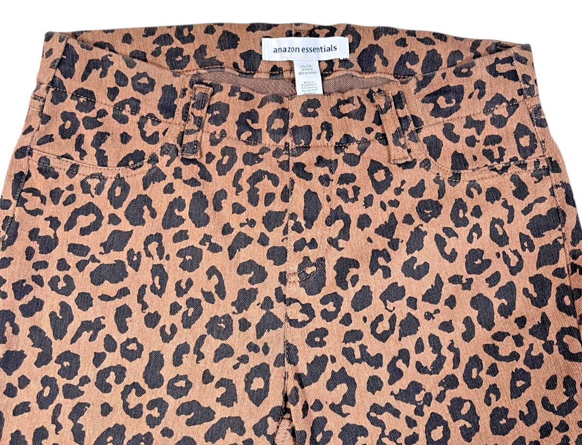 Amazon Essentials Leopard Skinny Stretch Pull-On … - image 3