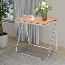 Indoor Folding Side Table Modern Small Computer Storage Desk For Home Office