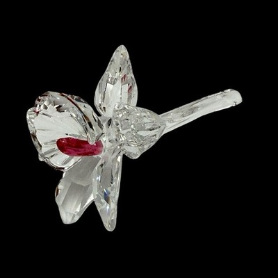 Swarovski Crystal Figurine Orchid Flower Blossom 7478 NO BOX EUC
