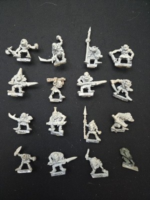 Warhammer Fantasy Goblin Krieger Metall Oldhammer