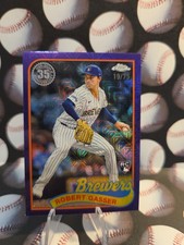 2024 Topps Update 35th Anniversary Robert Gasser Purple Mojo /75 RC